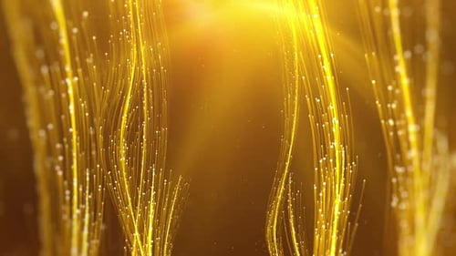 Golden Streaks Tunnel HD