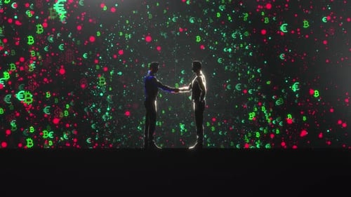 Economic Business Handshake