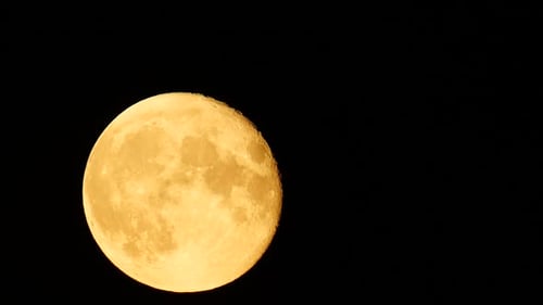 Full Moon in the Black Sky, Big Moon Video