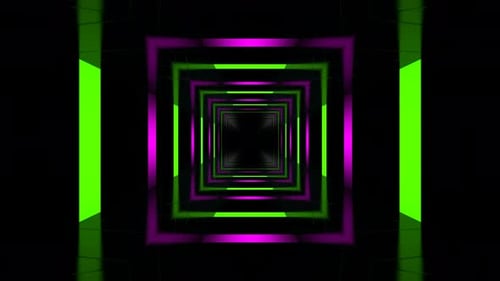 Circuito de túnel de luces