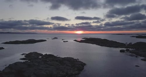 Stunning Sunset Over the Horizon