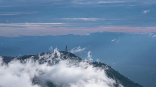 Morning Fog on Mountain