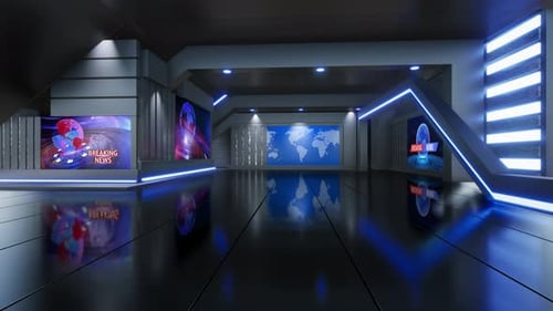 Virtual Studio Set B709
