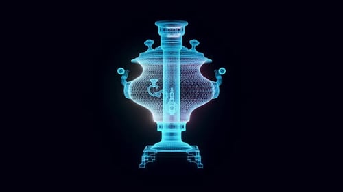 Samovar Hologram Rotating Hd