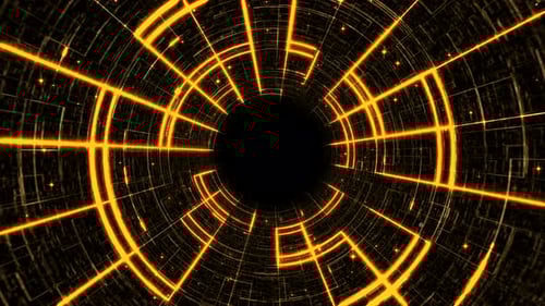 Abstract Line Tunnel Background