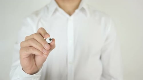 Writing Vision With a Marker on Clear Surface