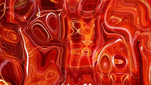 Neue abstrakte Hintergrundanimation mit gewellter glatter Flüssigkeit