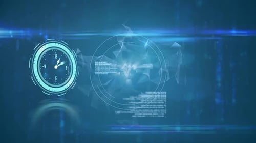 Uhrbewegung und Datenverarbeitung
