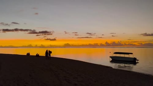 Sunset at the Sea