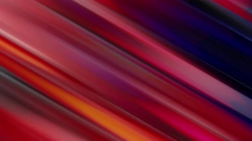 Vibrant Abstract Fluid Lines Flowing Background Loop