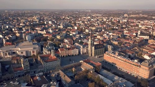 Aerial View of Novi Sad