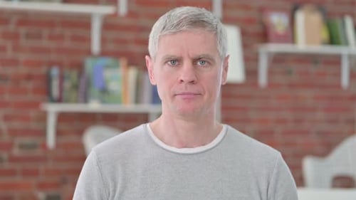 Close Up of Man Looking at Camera