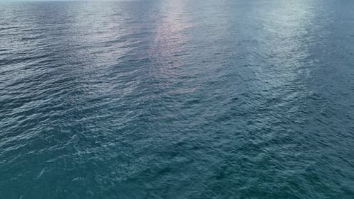 Cloudy Sunset at Sea