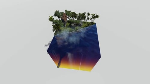 Beach isometric