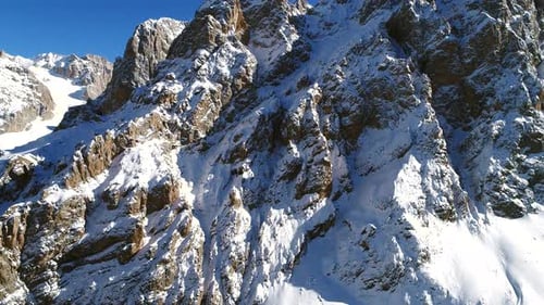 Mountains Snowy Peaks