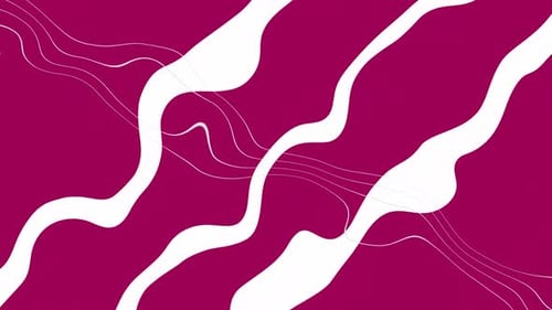 Abstract Fluid Wavy Shapes Dynamic Motion Background