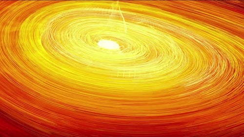 Abstract Swirling Light Particles Energy Vortex Background