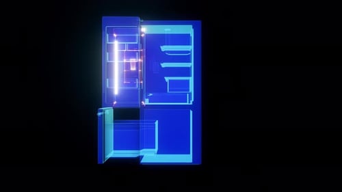 The Smart Fridge Hud Hologram V2 4k