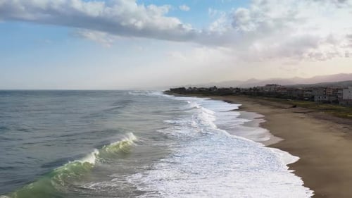Relaxing View of Ocean Waves