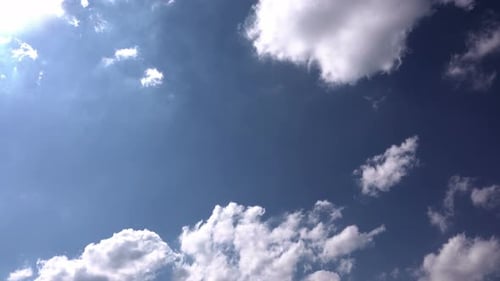 Herbst Cumulus Regen Wolken
