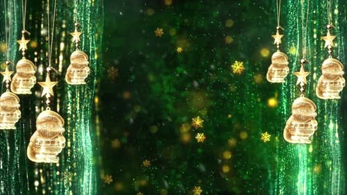 Fondo de decoraciones navideñas 3