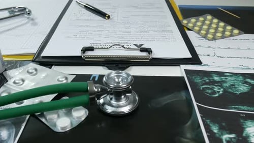 Medical Papers In The Hospital