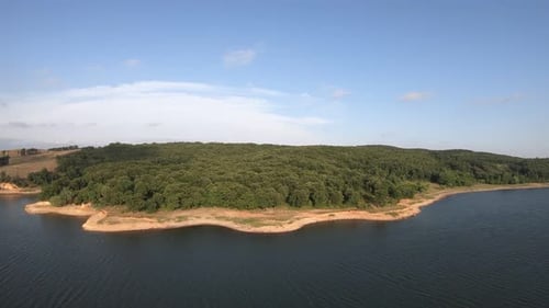 Aerial Forest and Sky