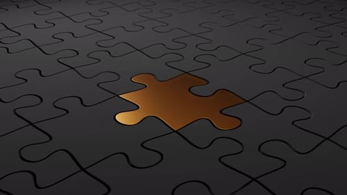 Connection concept. Puzzles.