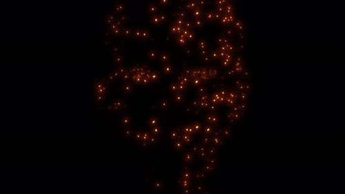 abstrakter Neon-Hintergrund mit Silhouette des Frauenporträts
