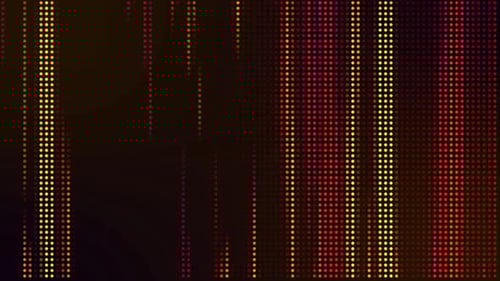 Animated Glowing Vertical Dot Matrix Background