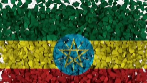 Geometric Shatter Transition with Breaking Pieces