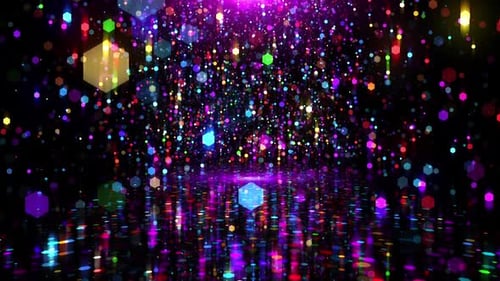 Lluvia colorida
