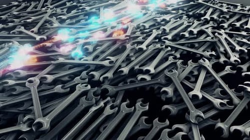 Chaves industriais Ferramentas mecânicas juntas 4k