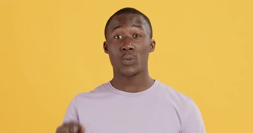 Excited Young Adult Has an Idea