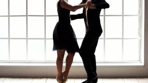 Modern Style Dancers Practicing Ballet at Dance Studio