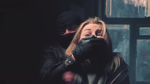 Violence, Crime and Kidnapping Concept