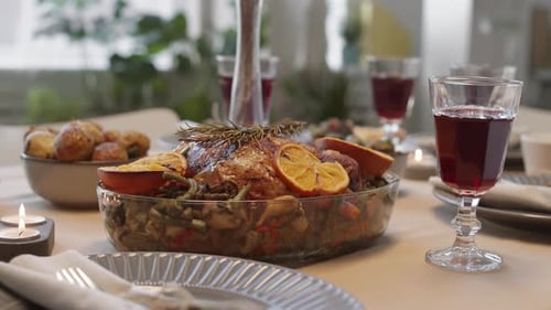 Roasted Turkey for Thanksgiving Day Celebration