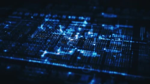 Advance Data Matrix Cyber Environment Display 05