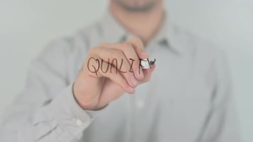Qualify Writing on Screen with Hand