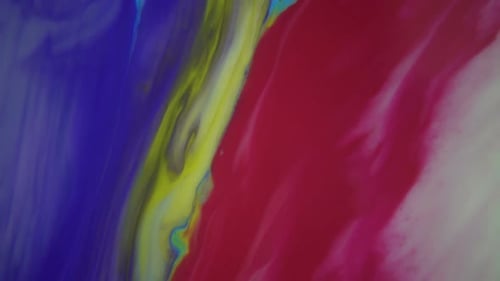 Vibrant Abstract Fluid Art Motion Background