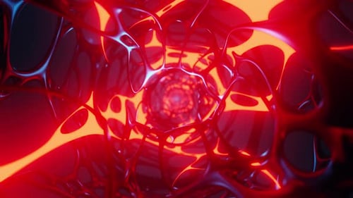 Sci-Fi Colorful Neuron Tube Ver. 7