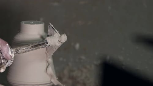 Working In A Ceramic Workshop 13