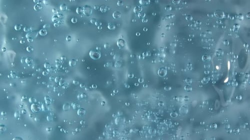 Blue Serum Texture Clear Liquid Gel Background