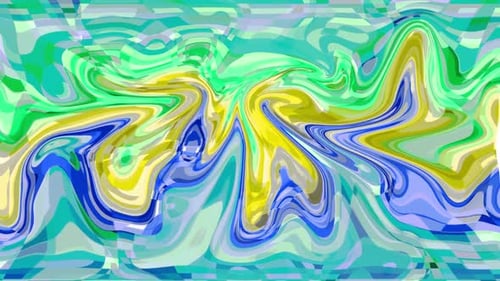 Abstract Fluid Motion Background With Swirling Colors