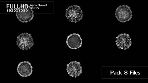 Smoke Burst Reveal Transition Elements Pack