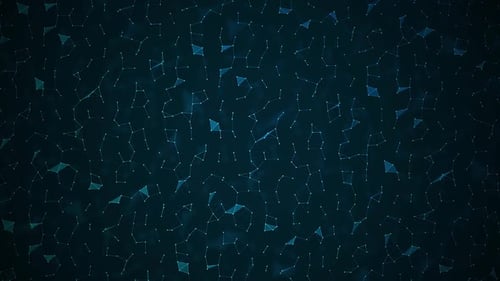 Abstract plexus animated futuristic background