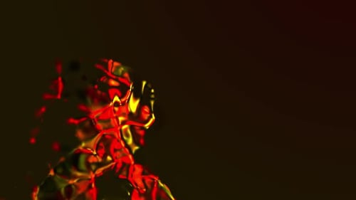 Bubbles Burst | Magic Fluid Particles Explosion Animation
