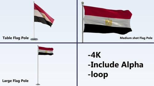 Egypt Pole Pack 4k-Loop