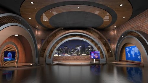 Virtual Studio Set 1002 A