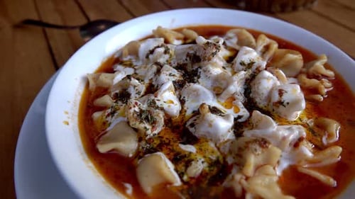 Cuisine traditionnelle turque Manti 1
